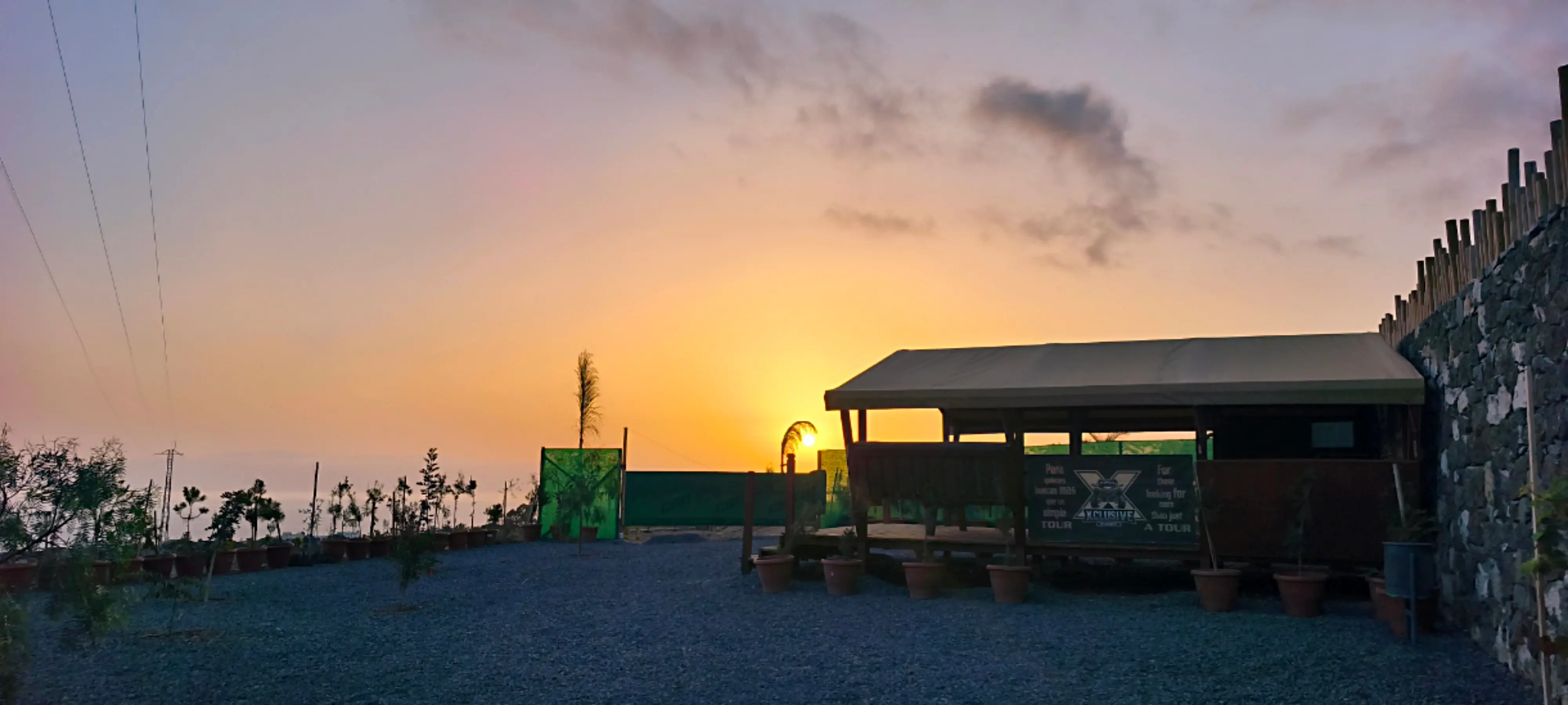 Front view of the buggy